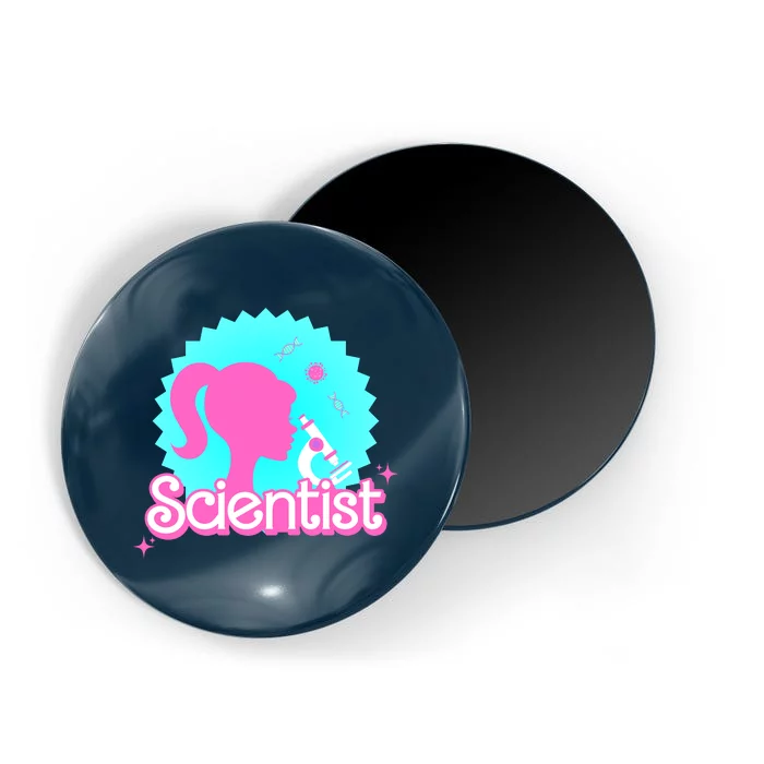 Scientist Lab Week Girl Tech Magnet