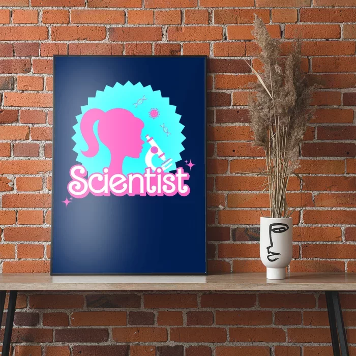 Scientist Lab Week Girl Tech Poster