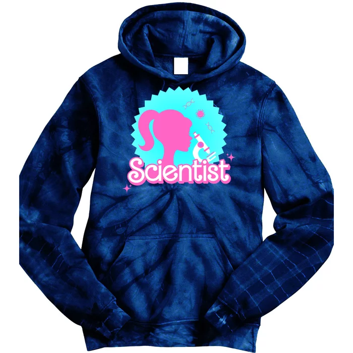 Scientist Lab Week Girl Tech Tie Dye Hoodie