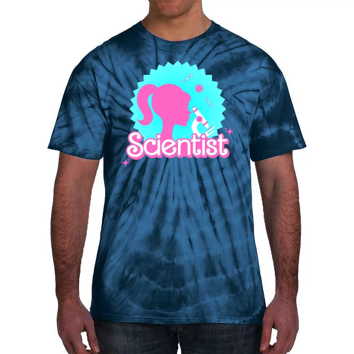 Scientist Lab Week Girl Tech Tie-Dye T-Shirt