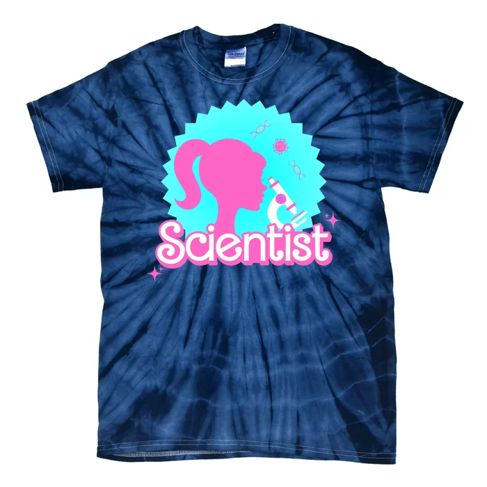 Scientist Lab Week Girl Tech Tie-Dye T-Shirt