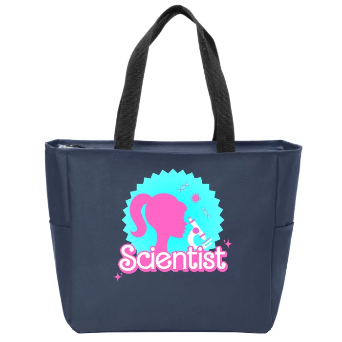 Scientist Lab Week Girl Tech Zip Tote Bag