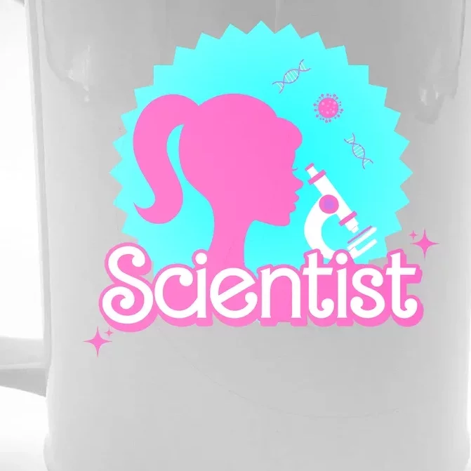 Scientist Lab Week Girl Tech Front & Back Beer Stein