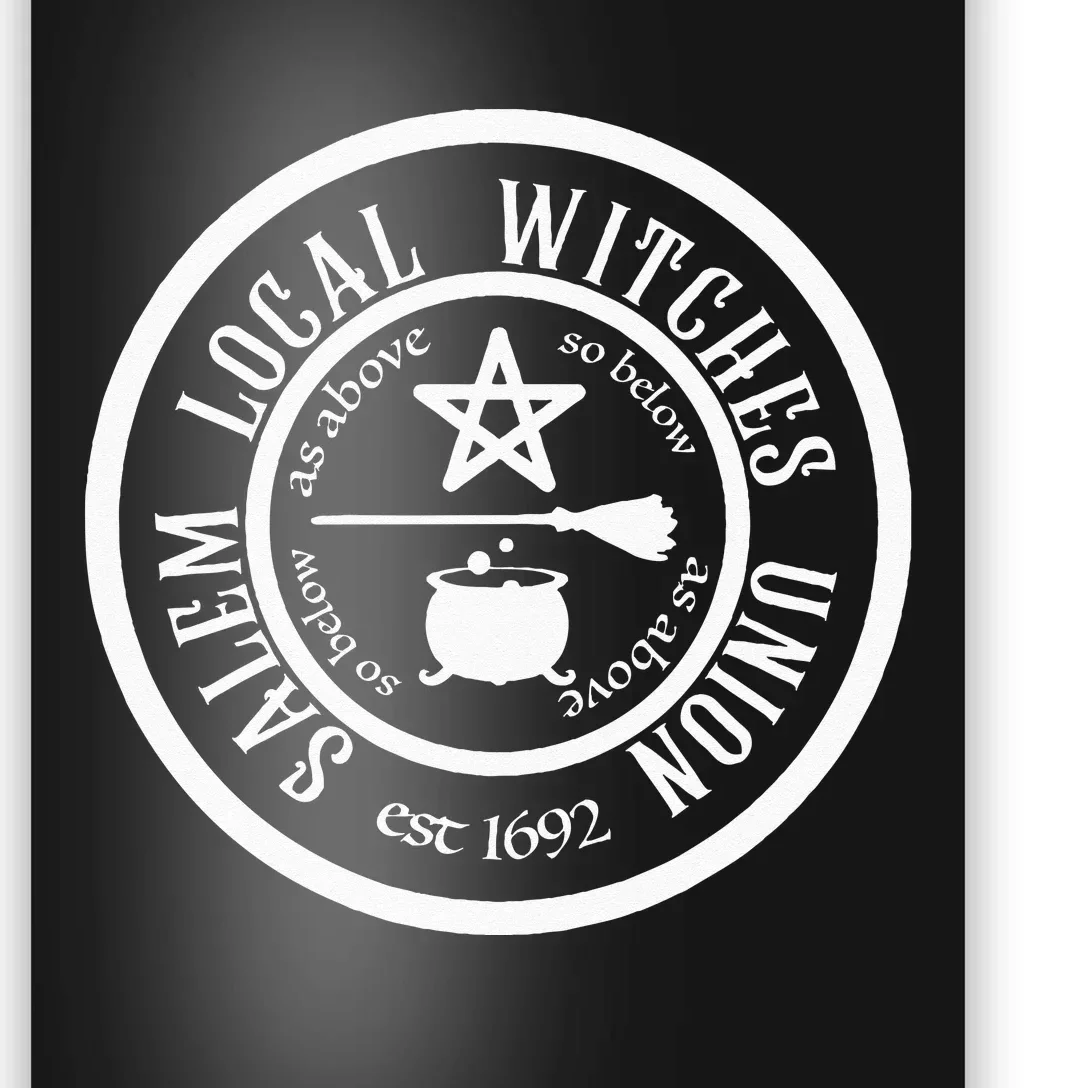 Salem Local Witches Union Est 1692 Halloween Poster