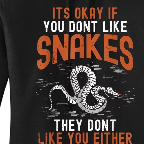 Snake Lovers Women Men Men Boy Girl Herpetology Women's Pullover Hoodie