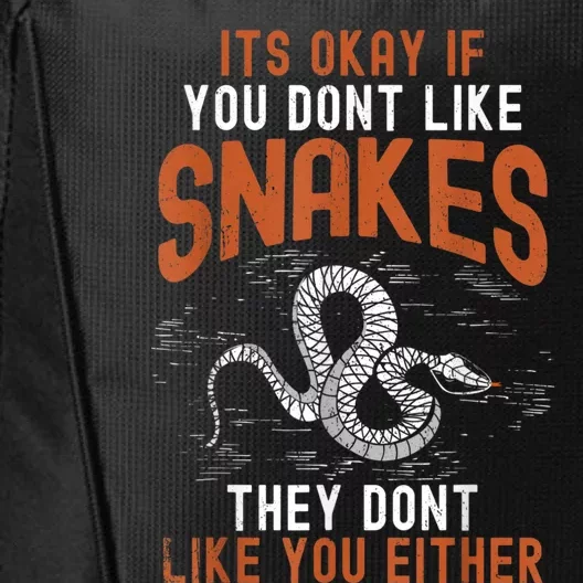 Snake Lovers Women Men Men Boy Girl Herpetology City Backpack