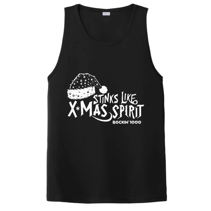 Stinks Like Xmas Spirit Rockin'1000 Performance Tank