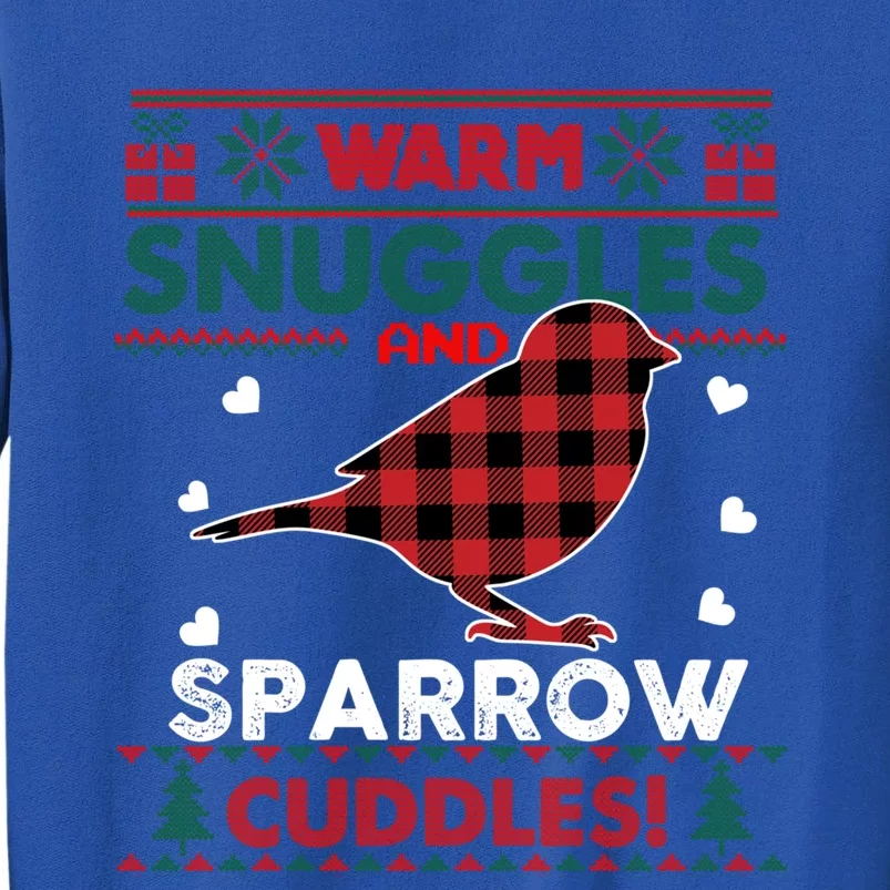 Sparrow Lovers Xmas Funny Gift Cute Bird Ugly Christmas Meaningful Gift Sweatshirt