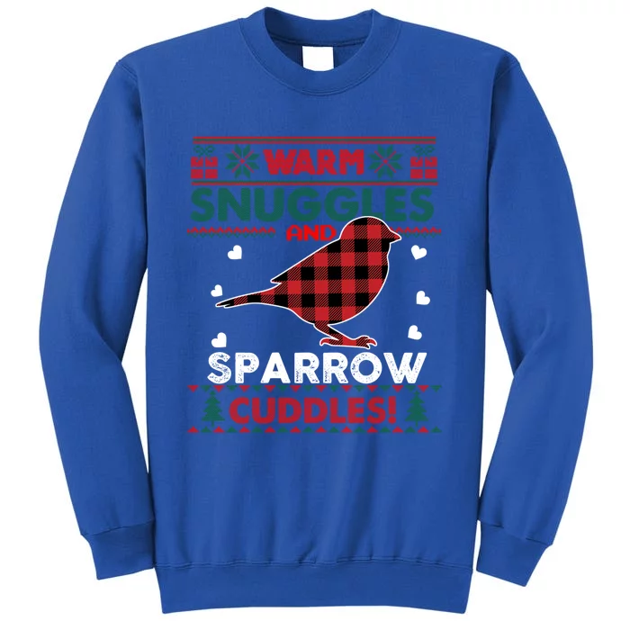 Sparrow Lovers Xmas Funny Gift Cute Bird Ugly Christmas Meaningful Gift Sweatshirt