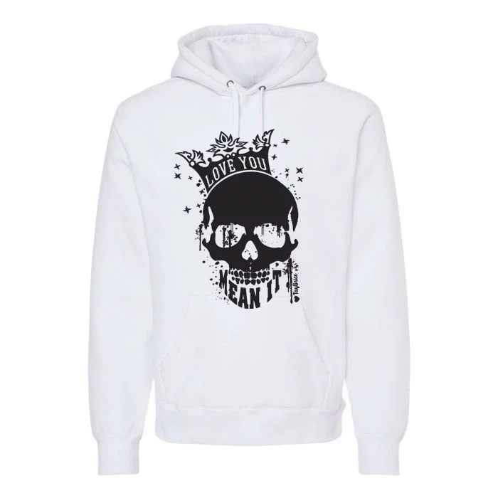 Skull Love You Premium Hoodie