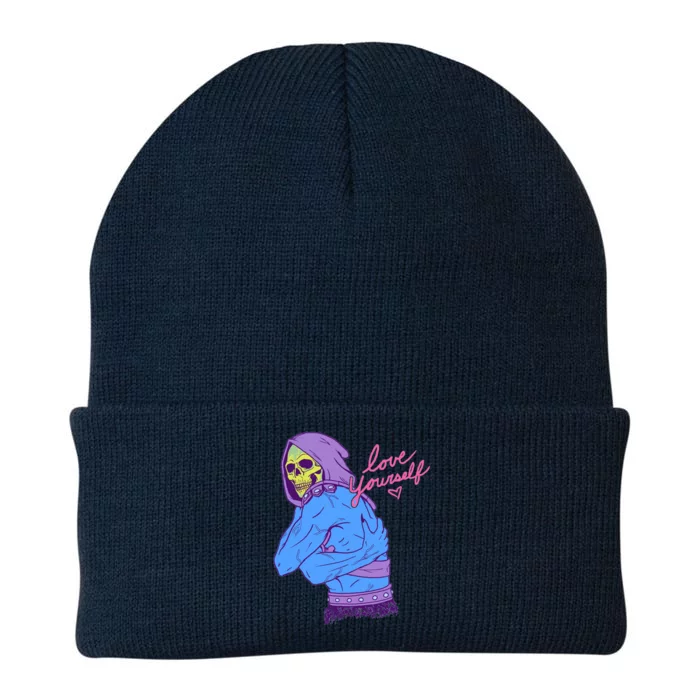 Skeletor Love Yourself Knit Cap Winter Beanie