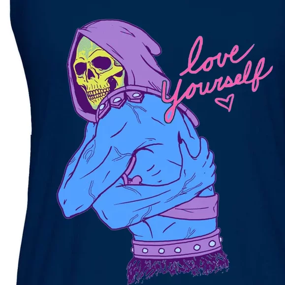 Skeletor Love Yourself Ladies Essential Flowy Tank