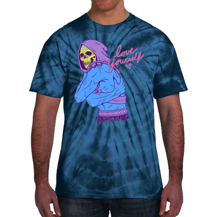 Skeletor Love Yourself Tie-Dye T-Shirt