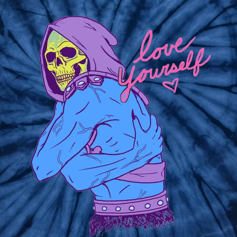 Skeletor Love Yourself Tie-Dye T-Shirt