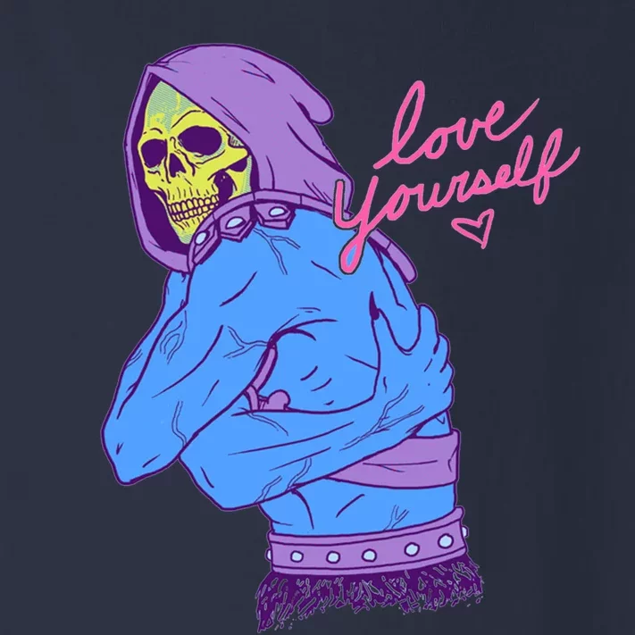 Skeletor Love Yourself Toddler Long Sleeve Shirt