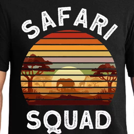 Safari Lovers Zoo Safari Squad Safari Birthday Pajama Set