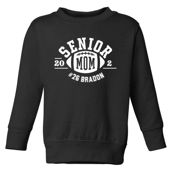 Senior Mom 2025 Toddler Sweatshirt