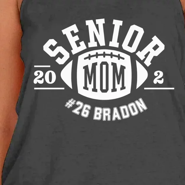 Senior Mom 2025 Women's Knotted Racerback Tank