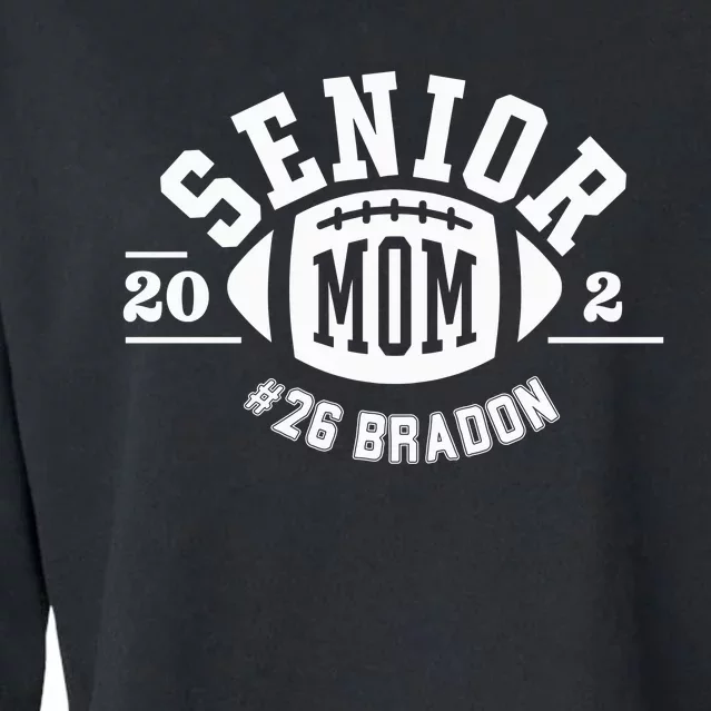 Senior Mom 2025 Cropped Pullover Crew