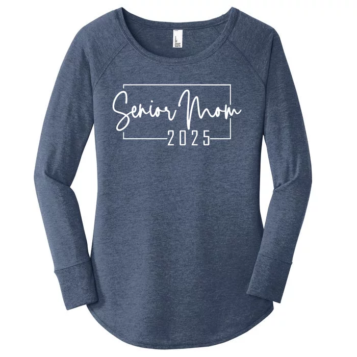 Senior Mom 2025 Class Of 2025 Women's Perfect Tri Tunic Long Sleeve Shirt