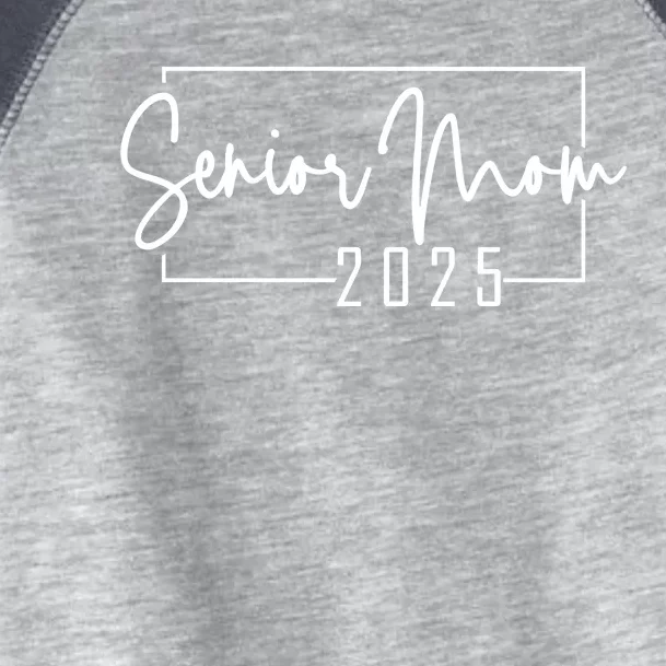 Senior Mom 2025 Class Of 2025 Toddler Fine Jersey T-Shirt