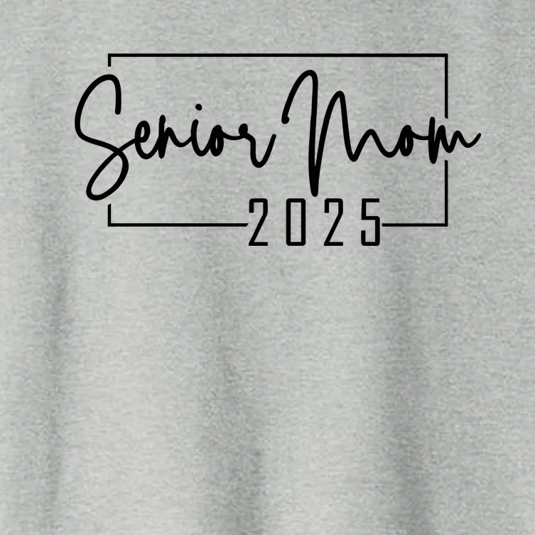 Senior Mom 2025 Class Of 2025 Women's Crop Top Tee