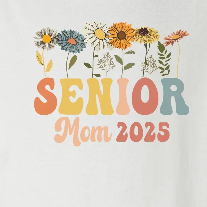 Senior Mom 2025 Class Of 2025 Graduate Toddler Long Sleeve Shirt