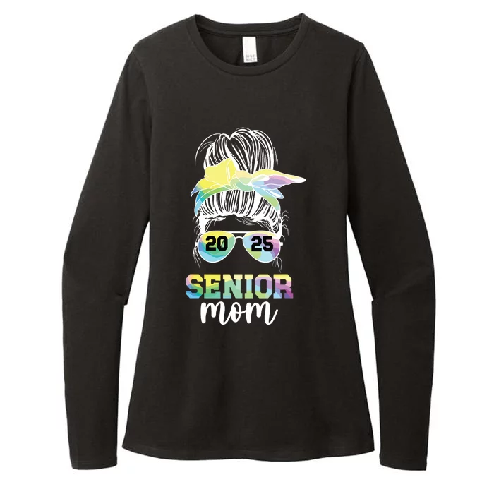 Senior Mom 2025 Class Of 2025 Mother Of Senior 2025 Mama Womens CVC Long Sleeve Shirt