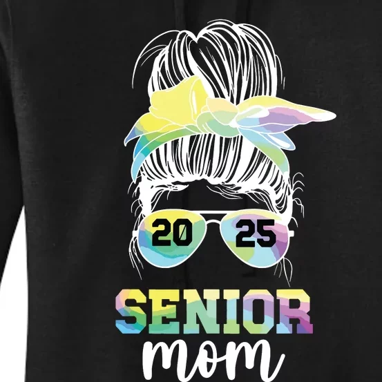 Senior Mom 2025 Class Of 2025 Mother Of Senior 2025 Mama Women's Pullover Hoodie