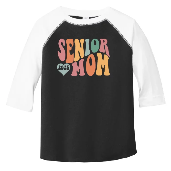 Senior Mom 2025 Graduation Toddler Fine Jersey T-Shirt