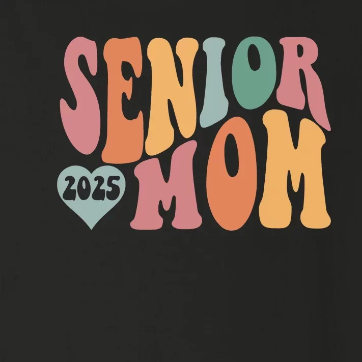 Senior Mom 2025 Graduation Toddler Long Sleeve Shirt