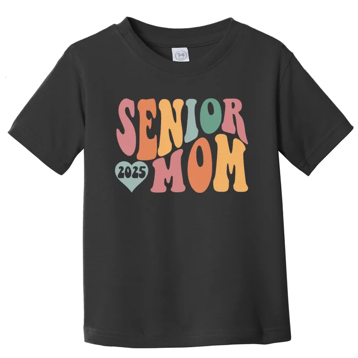 Senior Mom 2025 Graduation Toddler T-Shirt