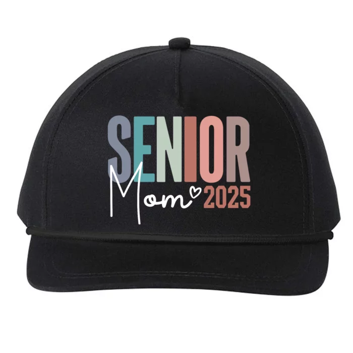 Senior Mom 2025 Class Of 2025 Snapback Five-Panel Rope Hat