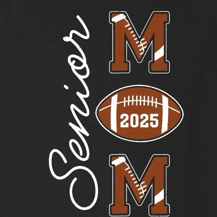 Senior Mom 2025 Football Mommy Class Of 2025 Graduation Toddler Long Sleeve Shirt