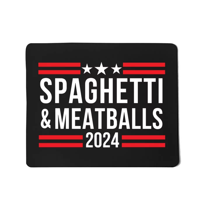 Spaghetti & Meatballs 2024 Comfort Food Pasta Lover Funny Foodie Food Lover Mousepad