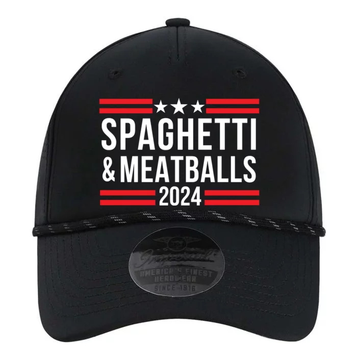 Spaghetti & Meatballs 2024 Comfort Food Pasta Lover Funny Foodie Food Lover Performance The Dyno Cap