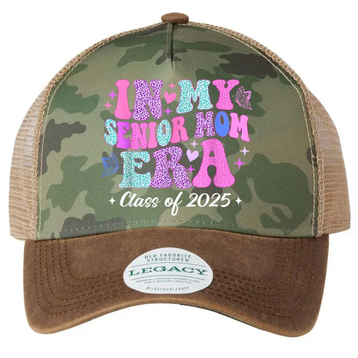 Senior Mom 2025 In My Senior Mom Era Legacy Tie Dye Trucker Hat