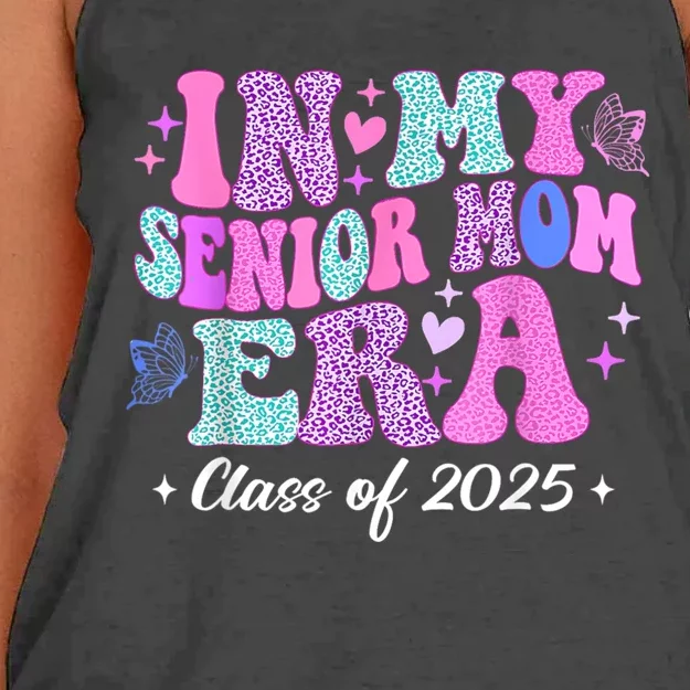 Senior Mom 2025 In My Senior Mom Era Women's Knotted Racerback Tank