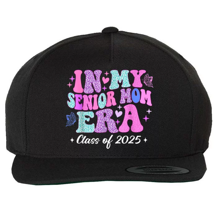 Senior Mom 2025 In My Senior Mom Era Wool Snapback Cap