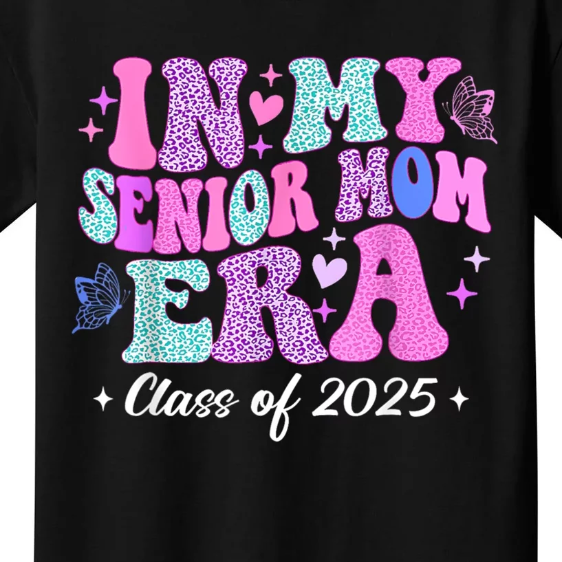 Senior Mom 2025 In My Senior Mom Era Kids T-Shirt