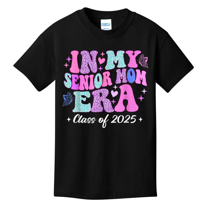 Senior Mom 2025 In My Senior Mom Era Kids T-Shirt