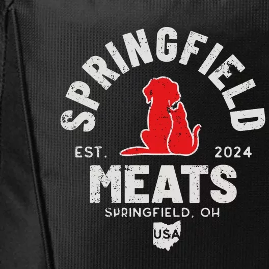 Springfield Meats 2024 They Are Eating The Dogs City Backpack