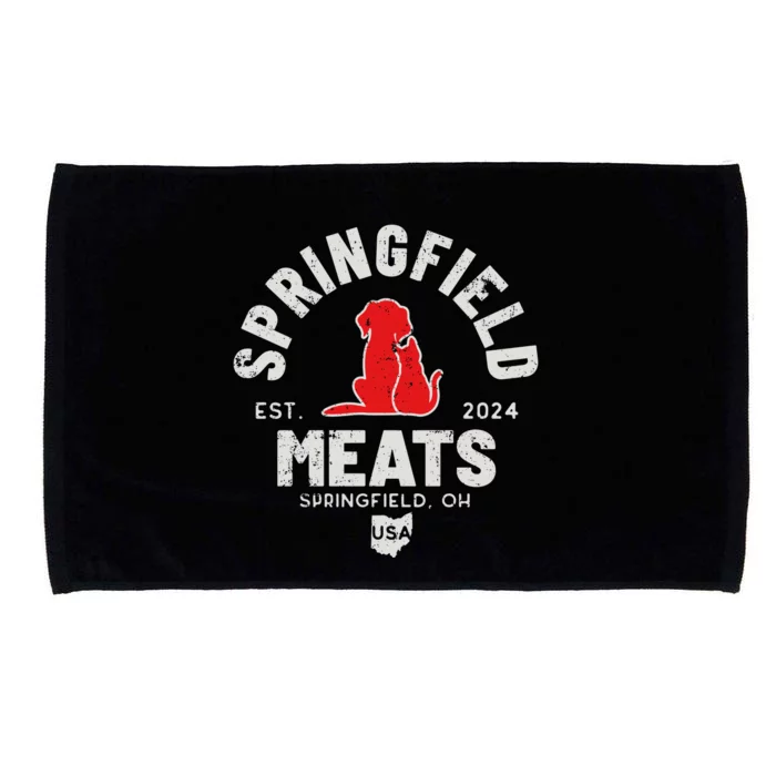 Springfield Meats 2024 They Are Eating The Dogs Microfiber Hand Towel