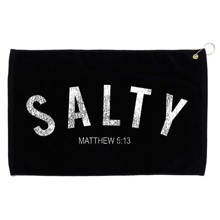 Salty Matthew 513 Distressed Graphic Grommeted Golf Towel