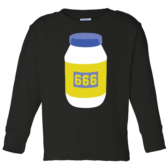 Smashingpumpkins Mayonaise 666 Toddler Long Sleeve Shirt