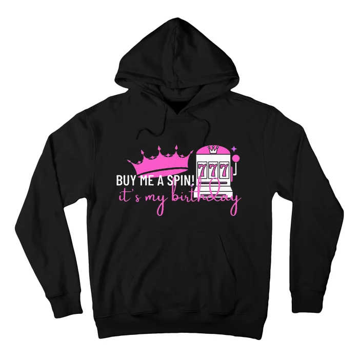 Slot Machine 777 Lucky Birthday Gambling Casino Hoodie