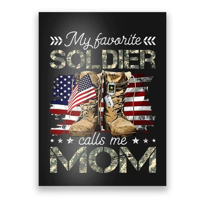 Soldier Mom Army Graduation Mom Poster