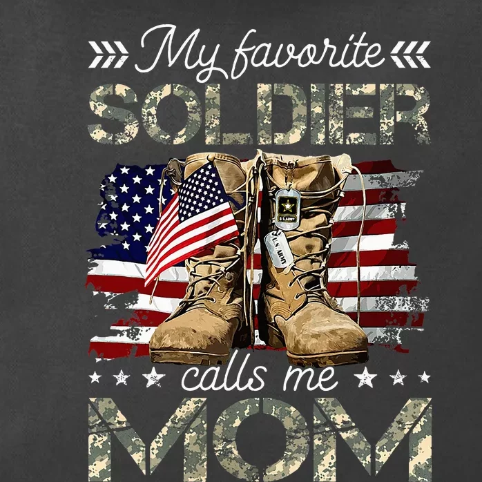 Soldier Mom Army Graduation Mom Zip Tote Bag