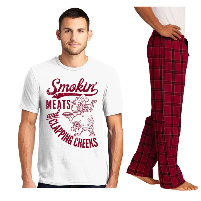 Smoking Meats And Clapping Cheeks Pajama Set