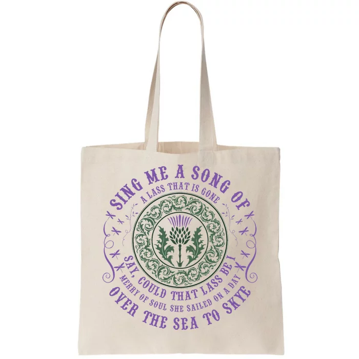 Sing Me A Song Of A Lass That Is Gone Dragonfly Tote Bag